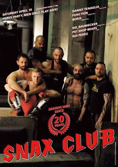 Otra pieza de la gráfica de Snax, hoy objeto de culto entre coleccionistas.